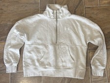 Under Armour Womens UA Rival Fleece Half Zip - Ultra-Soft Cotton Blend Medium