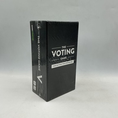 The Voting Game Find Out Who Your Friends Are Buffalo Party Card Game Black USA