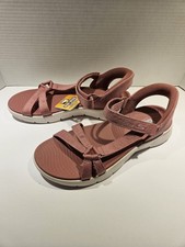 Sandalia Sketchers GO WALK Flex manos libres sin cordones, para mujer 10, malva, nueva