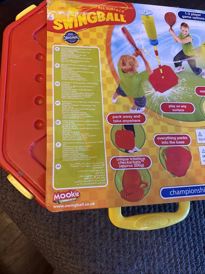 Championship Swingball Mookie All Surface Portable Tether Tennis Pickleball NIB - Image 4 of 4