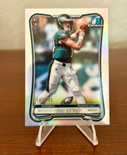 Cole Payton 2026 Bowman Chrome Rc True Refractor 197499 Bcv-112 Eagles Qb Cole Payton 2026 Bowman Chrome Rc True Refractor 197499 Bcv-112 Eagles Qb