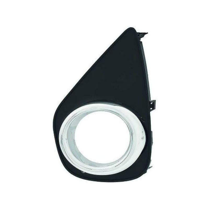 Grille avant gauche avec anti-brouillard pour Toyota Yaris 3 phase 1 en ABS noir