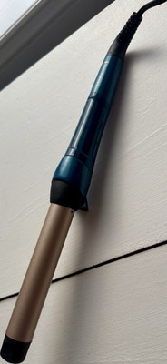 Remington Curling Wand 1  Titanium Ceramic Blue/Gold Digital Display