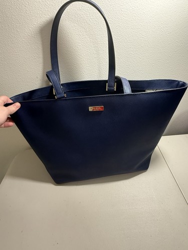 Kate Spade Umhängetasche dunkelblau Tasche Leder