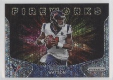 2020 Panini Prizm Fireworks No Huddle Prizm Deshaun Watson #17 0u46