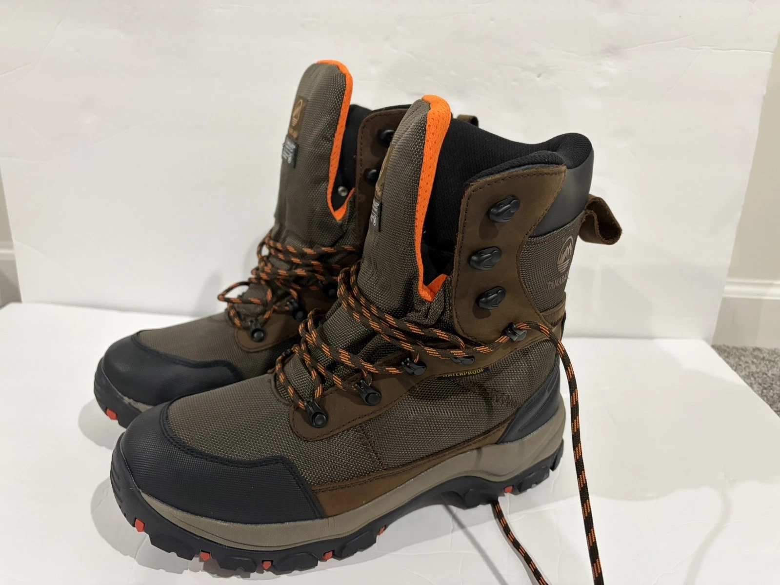 Tamarack Men’s Brown Leather Mesh Insulated Winter Snow Boots NWOT Men’s size 11
Opens in a new wind