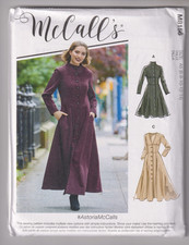 8156 McCALLS - COAT w Neck Variations - Sz 6/8/10/12/14