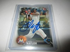 JOSH NAYLOR SIGNED 2016 BOWMAN ROOKIE TRADING CARD #BP67 SEATTLE MARINERS 1B RC. rookie card picture