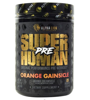 SP Alpha Lion Superhuman Pre Orange Gainsicle