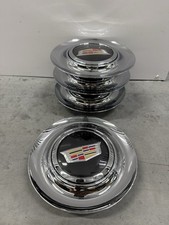 4 Chrome Floating Center Caps Xl Rim For Cadillac Forgiato Emblem 7.2 In 182 Mm 4 Chrome Floating Center Caps Xl Rim For Cadillac Forgiato Emblem 7.2 In 182 Mm