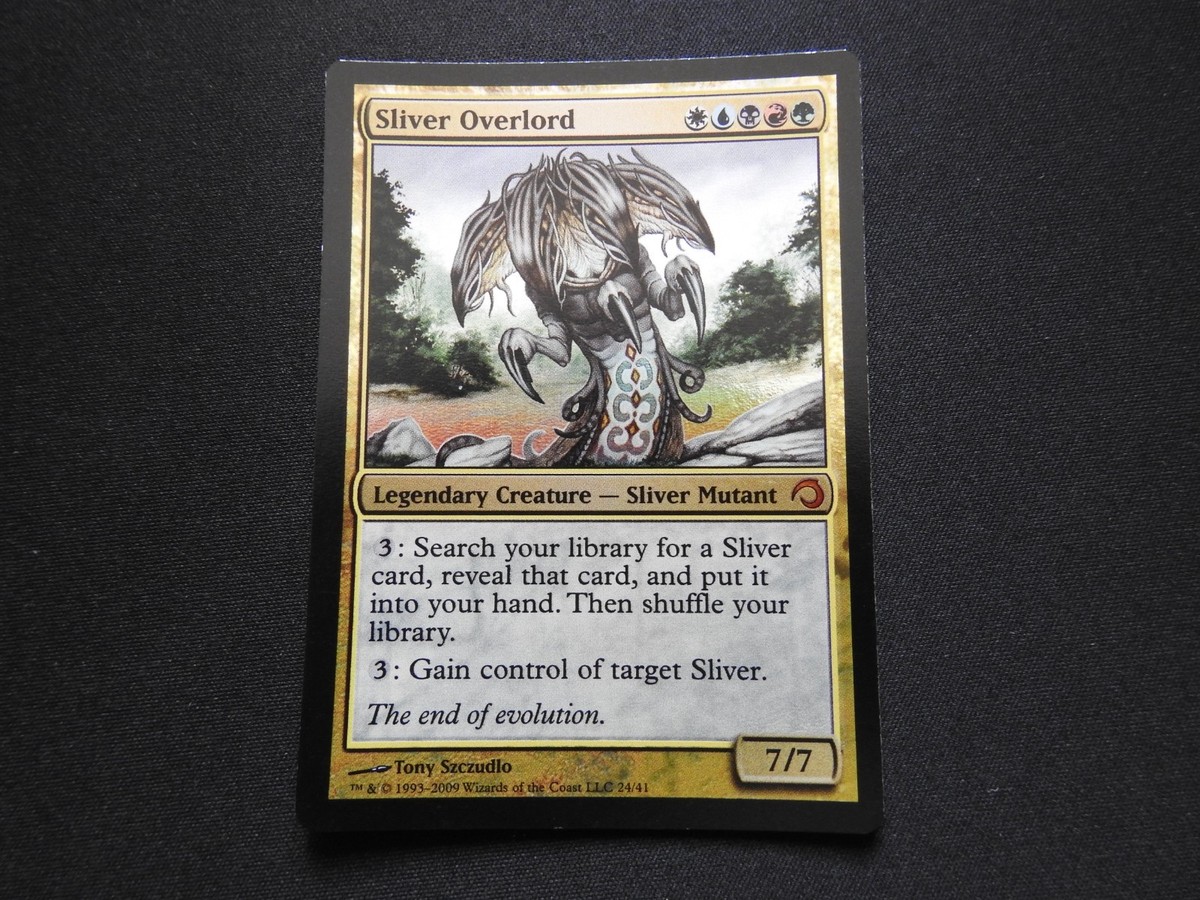 スリヴァーの首領/ Sliver Overlord ショーケースfoil Foil】(128)□ショーケース□《スリヴァーの首領/Sliver