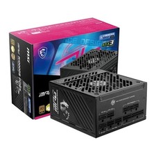 Ricondizionato 1000W MSI MPG A1000GS, Completamente Modulare, 80PLUS Gold, PCIE 5.1, 83.3A, 