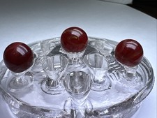 193 Lot Of 3 Champion Furnace Swirl Marbles Mint Condition