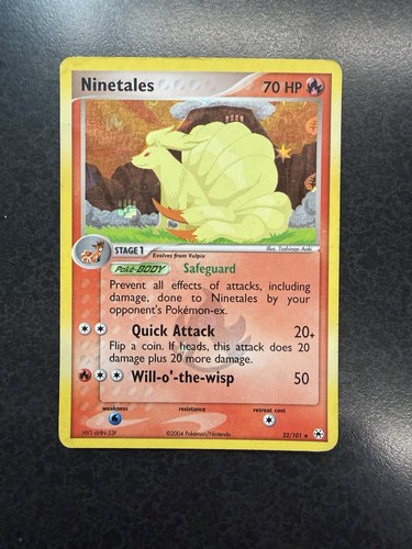 Ninetales 22/101 Hidden Legends Reverse Holo