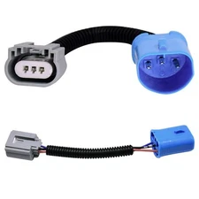 9007 9004 HB5 Male to H13 9008 Female Ceramics Connector Wire Wiring Harnes A...
