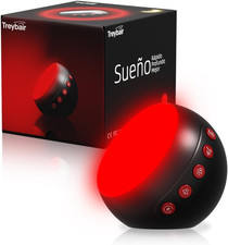 630Nm Red Light Therapy Sleep Device, Red Night Light Lamp to Support Deep Relax