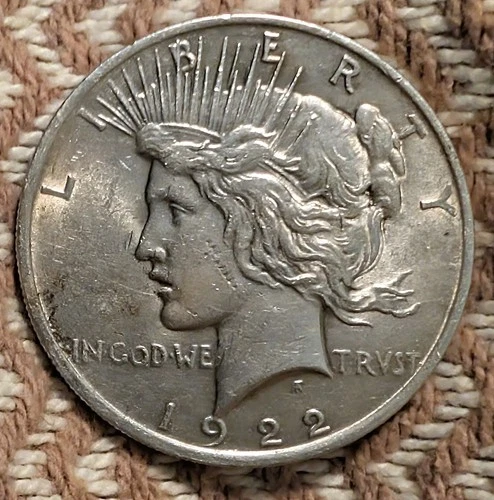 1922 Philadelphia Peace Dollar XF+