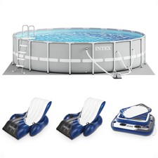 Intex Prism Frame 20ft x 52in Above Ground Po...