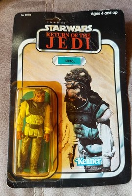 Vintage Star Wars Kenner ROTJ Nikto  MOC