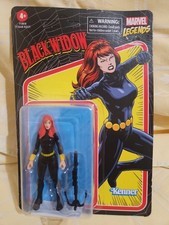 Black Widow Marvel Legends Retro Kenner 3.75  Action Figure