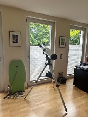 TS-Optics Einsteigerteleskop Newton 114/900 mm EQ3-1 - Modell 900114 - Neuwertig