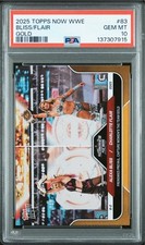 2025 Topps Now WWE #83 Alexa Bliss/Charlotte Flair #1/50 PSA 10 Gem Mint POP 1