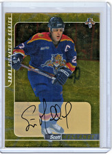 Scott Mellanby 2000-01 ITG BAP Signature Series Autograph Gold Card #14