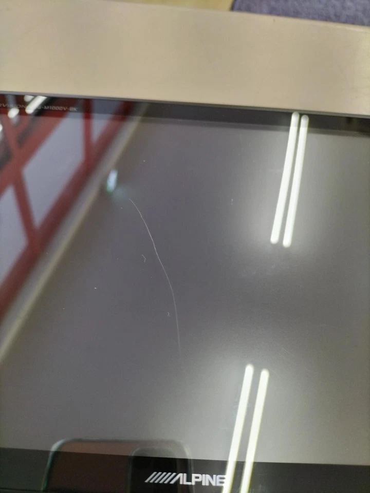 ALPINE PKG-M1000V | 10.1" Rear Vision Monitor Car Video – Good Condition - Image 2 of 4