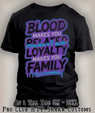 Pro Club Shaka Tee Shirt To Match Jordan8 Aqua Pro Club Graphic Big TaBESTSELLER