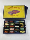 Vintage Lesney Matchbox lot of 20 Cars & Trucks And Case