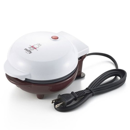 Miffy Pancake Maker Tamahashi DB-206 Face Pattern 100V/300W NEW JAPAN F/S - Picture 2 of 9