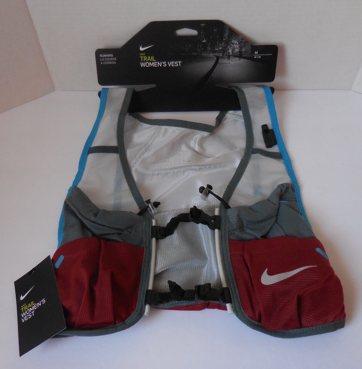 ケントさん専用 ボディ・キャリアのみ Nike Trail Running Vest Women Pure Platinum/Hasta/Dark