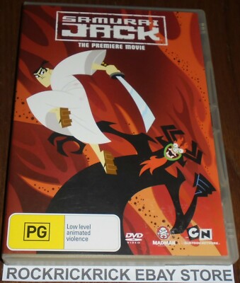 SAMURAI JACK THE PREMIERE MOVIE DVD INCLUDES A 22 MINUTE