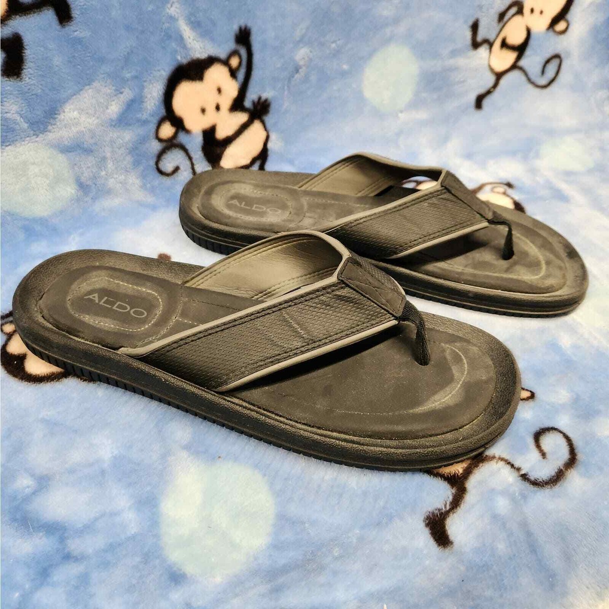 Aldo Shoes Aldo Slipper Herren Aldo Slippers Black Men's Size 12