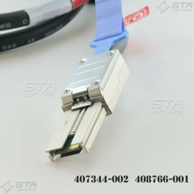 HP External mini-SAS Cable 1m (3ft) 407344-002 407344-001 HP External mini-SAS Cable 1m (3ft) 407344-002 407344-001