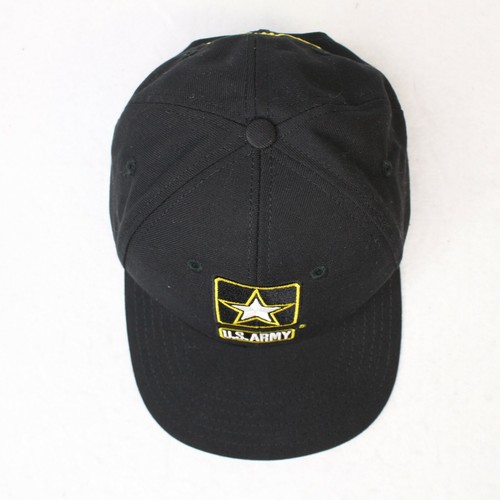 Cappello Berretto Vintage anni 90 United States Army Star US Military Made in USA OSFA NOS - Foto 5 di 7