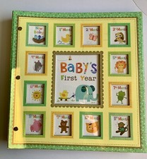 Baby's First Year album Animals Memory Keeper Book