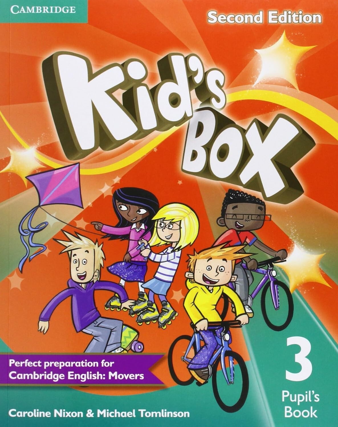 Cambridge KID'S BOX  Pupils Book Level 3 SECOND EDIT preparation for MOVERS @NEW