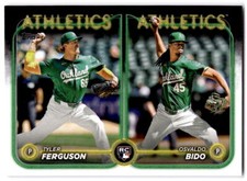 Osvaldo Bido / Tyler Ferguson RCOM 2024 Topps Update #US69 Oakland Athletics