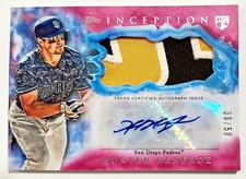 🔥HUNTER RENFROE 30/50 ROOKIE 2017 TOPPS INCEPTION MAGENTA PATCH AUTOGRAPH HOT🔥