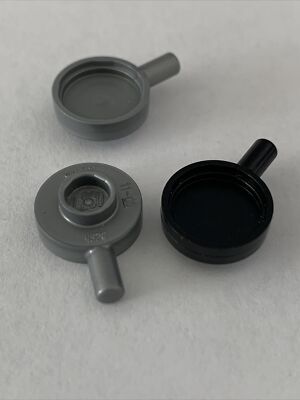 Lego Parts 4528 (2pcs) Minifigure, Utensil Frying Pan | eBay