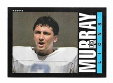 1985 Topps Football #62 Ed Murray Detroit Lions