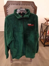 HESS OIL COMPANY HESS EXPRESS FLEECE PULLOVER with POCKETS MEDIUM 100% POLYESTER