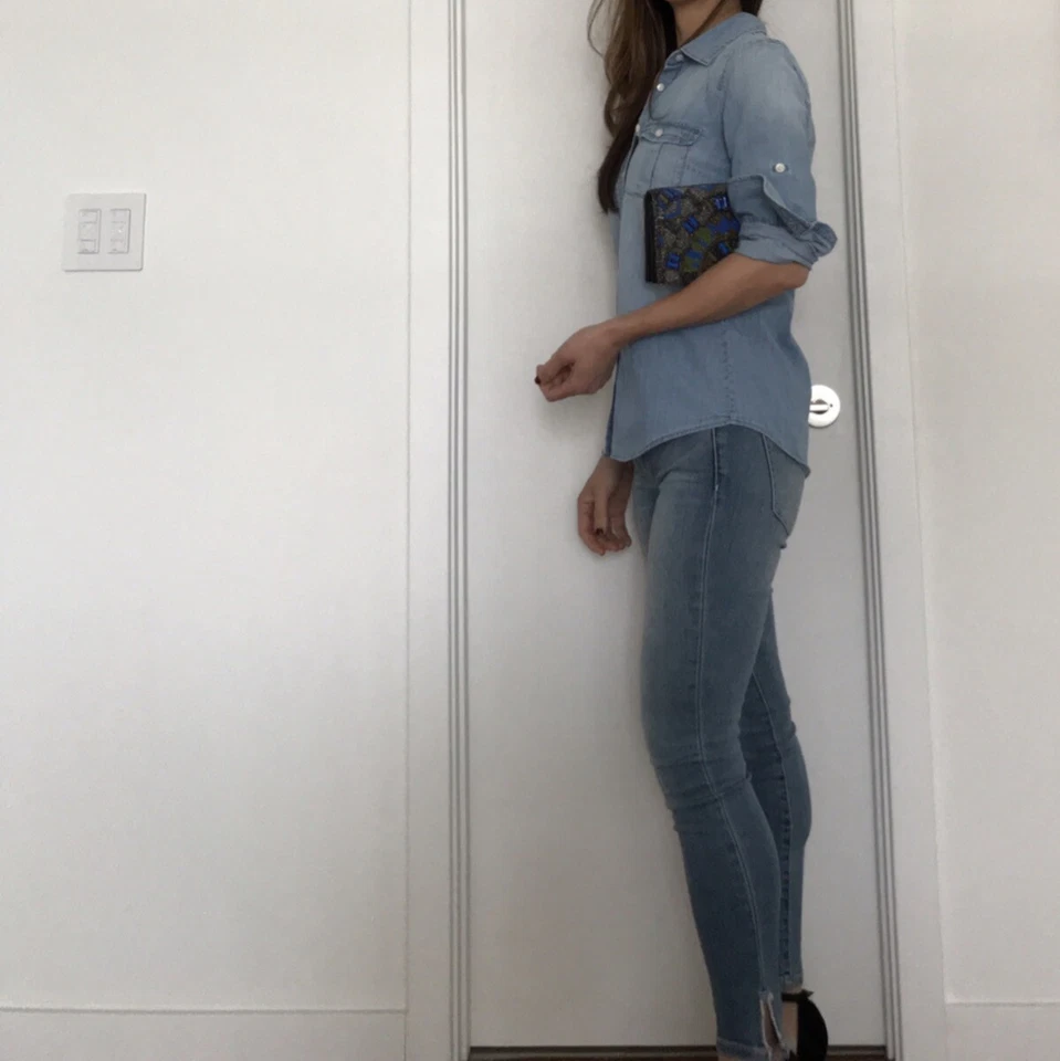 NUEVO - Bolso de Mano Alice + Olivia Azul Verde Cuero Cuentas, Bolso de Noche Foto 3 de 4