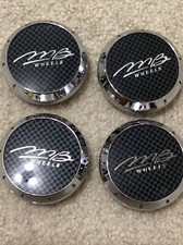 Mb Wheels Wheel Center Cap Chrome Carbon Fiber Snap In 2.75 Od C-228-3 C425-v