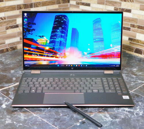 HP Spectre x360 15.6" 4K OLED Touch✓i7-10750H✓16GB✓2TB SSD✓GTX 1650Ti✓Pen✓WARNTY - Picture 1 of 10