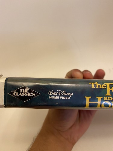 The Fox and the Hound VHS 2041 Black Diamond Walt Disney Original Classic 1994 - Picture 4 of 5