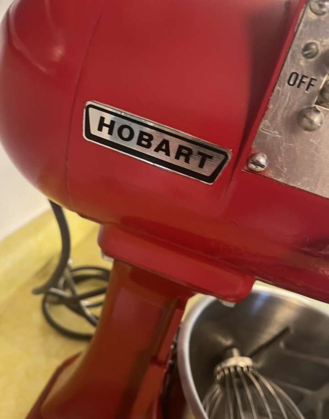RED Hobart N50 5 Quart Commercial Counter Top Mixer, All Parts Complete