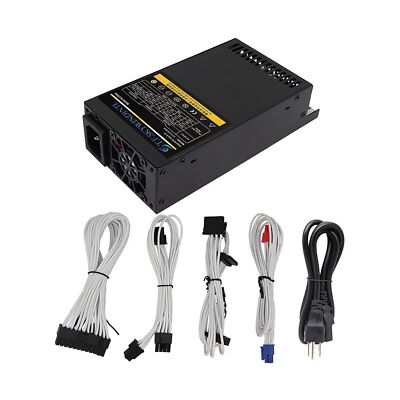 T.F.SKYWINDINTL Flex ATX Power Supply 600W 1U Fully Modular PSU