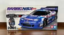 TAMIYA 58297 1/10 R/C Racing Car RAYBRIG NSX 2002 (TA04-R Chassis)